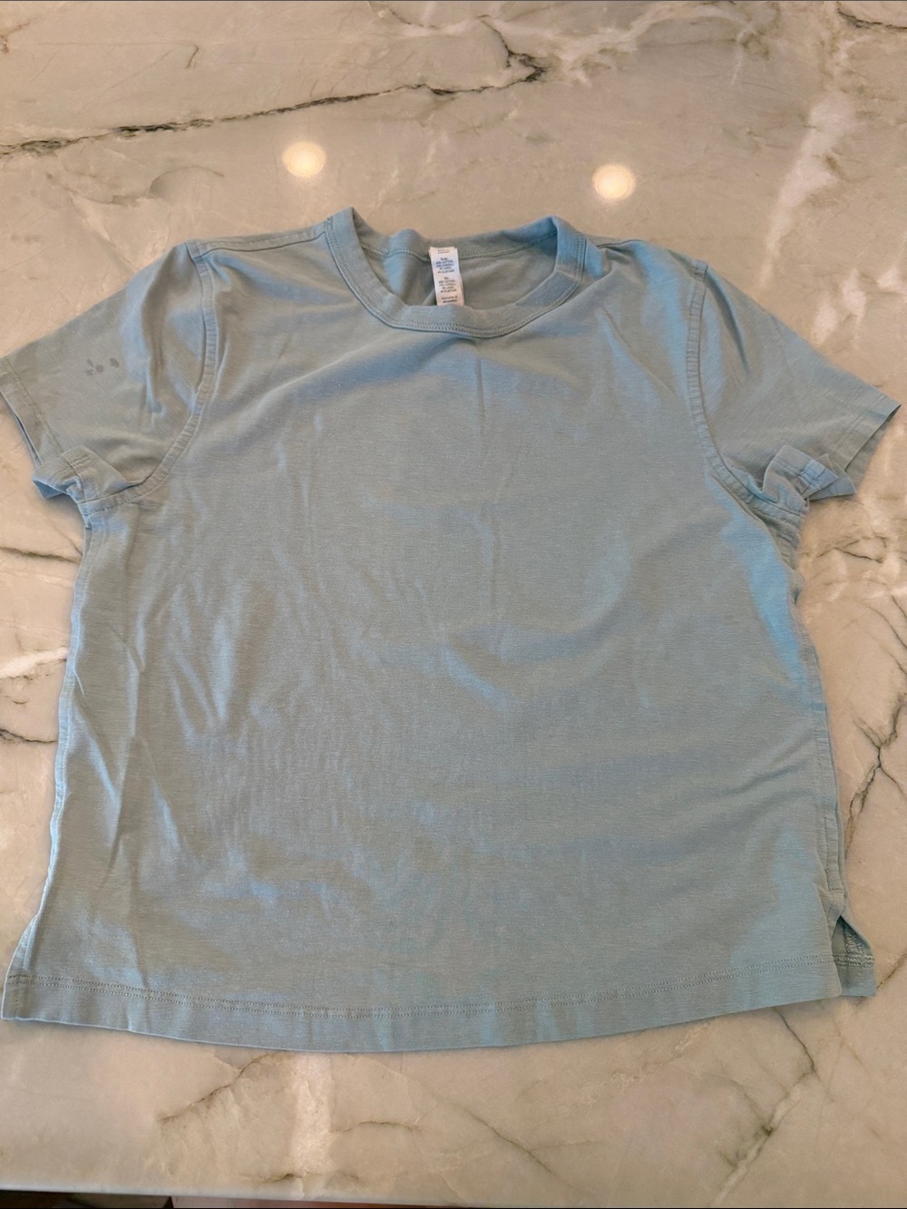 lululemon athletica Short Sleeve Tee in Light Blue